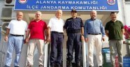 Alanyalı oda başkanlarından yeni komutana hayırlı olsun ziyareti